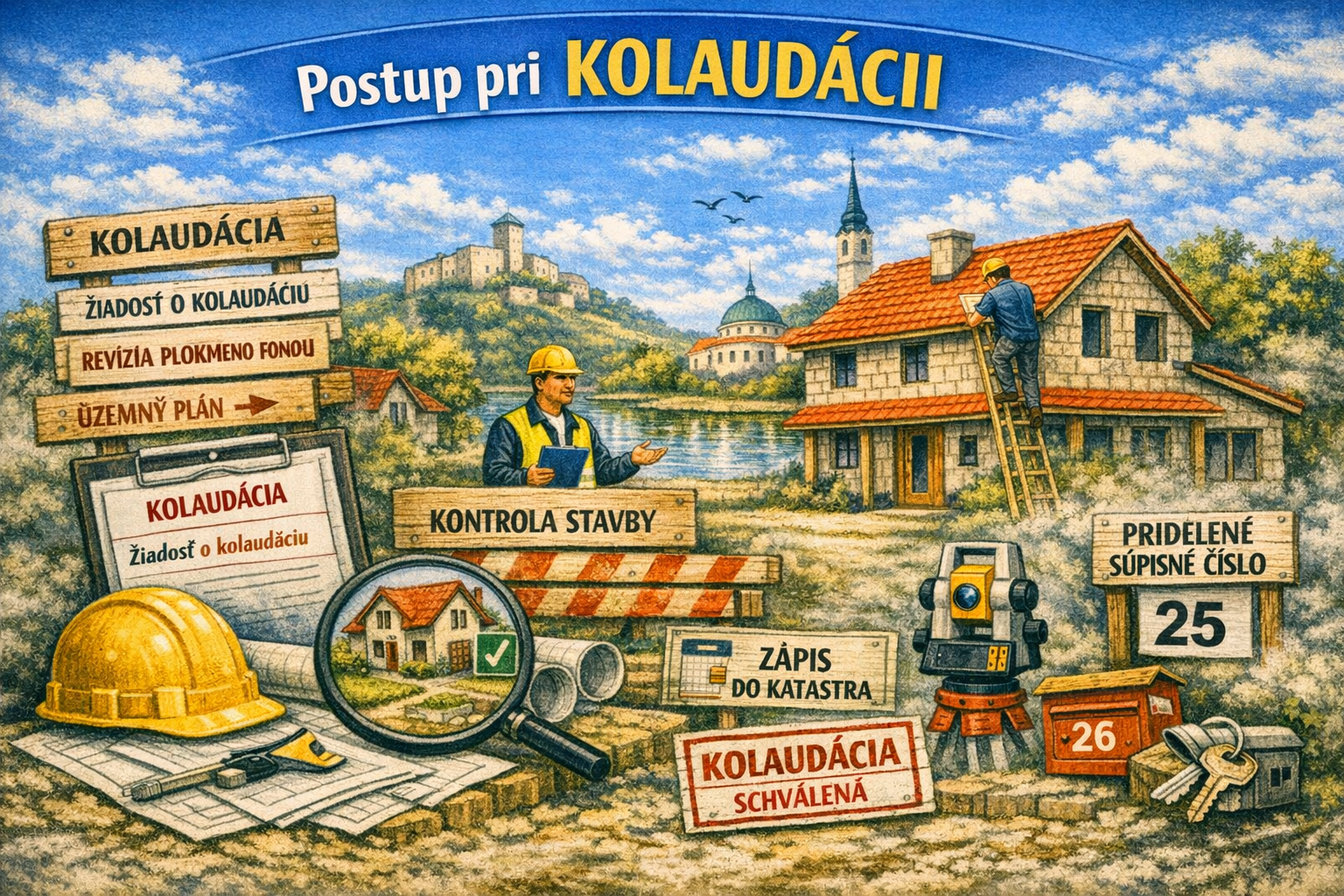 Ako vybaviť kolaudáciu